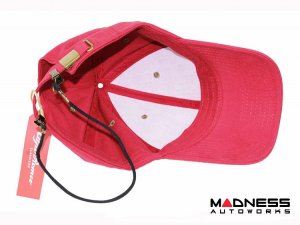 Alfa Romeo Cap - Red w/ Bronze Accents - Classiche